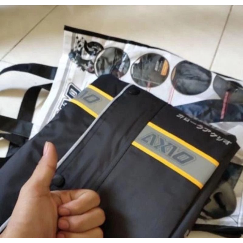 Jas Hujan Axio Europe 882 Warna Hitam / Jas Hujan Proyek Berkualitas
