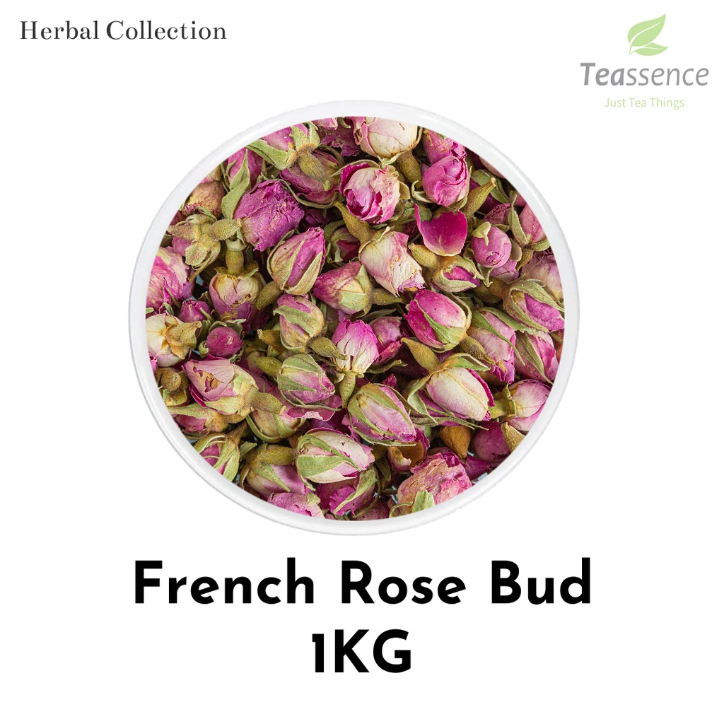 

French Rose Bud / Pink Rose Bud 1KG Purple Rose Bud / Teh Wangi / Teh Bunga /Teh Sehat