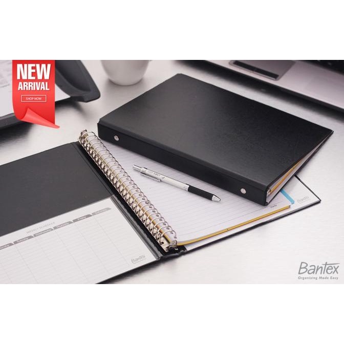 

Terbaru !!! Bantex Multiring Binder 26 Ring 25Mm B5 Black #1326 10