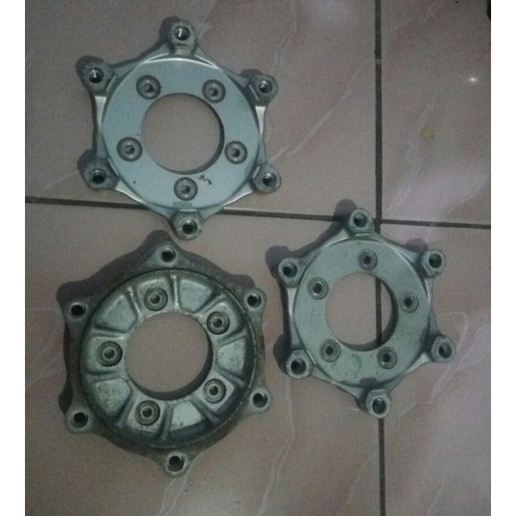 plendes cakram / dudukan cakram / adaptor cakram depan honda ori