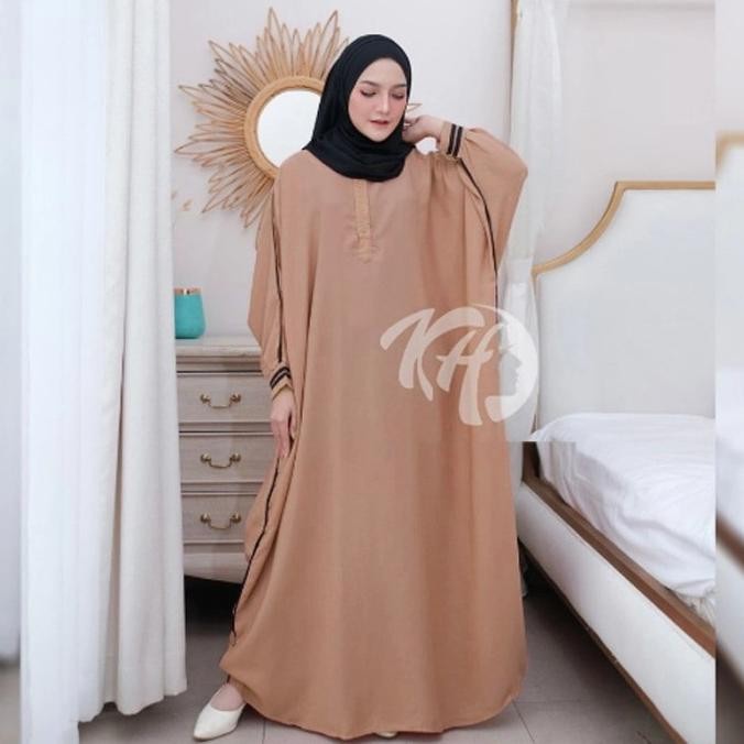 Gamis Abaya Turki Baju Arabian - Gamis Jumbo - Baju Turkey Berkuliatas Ori - MOCCA, M(G5L1) Gamis Tu