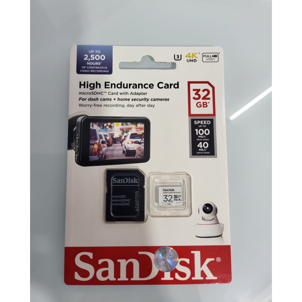 Micro SD Sandisk 32Gb High Endurance
