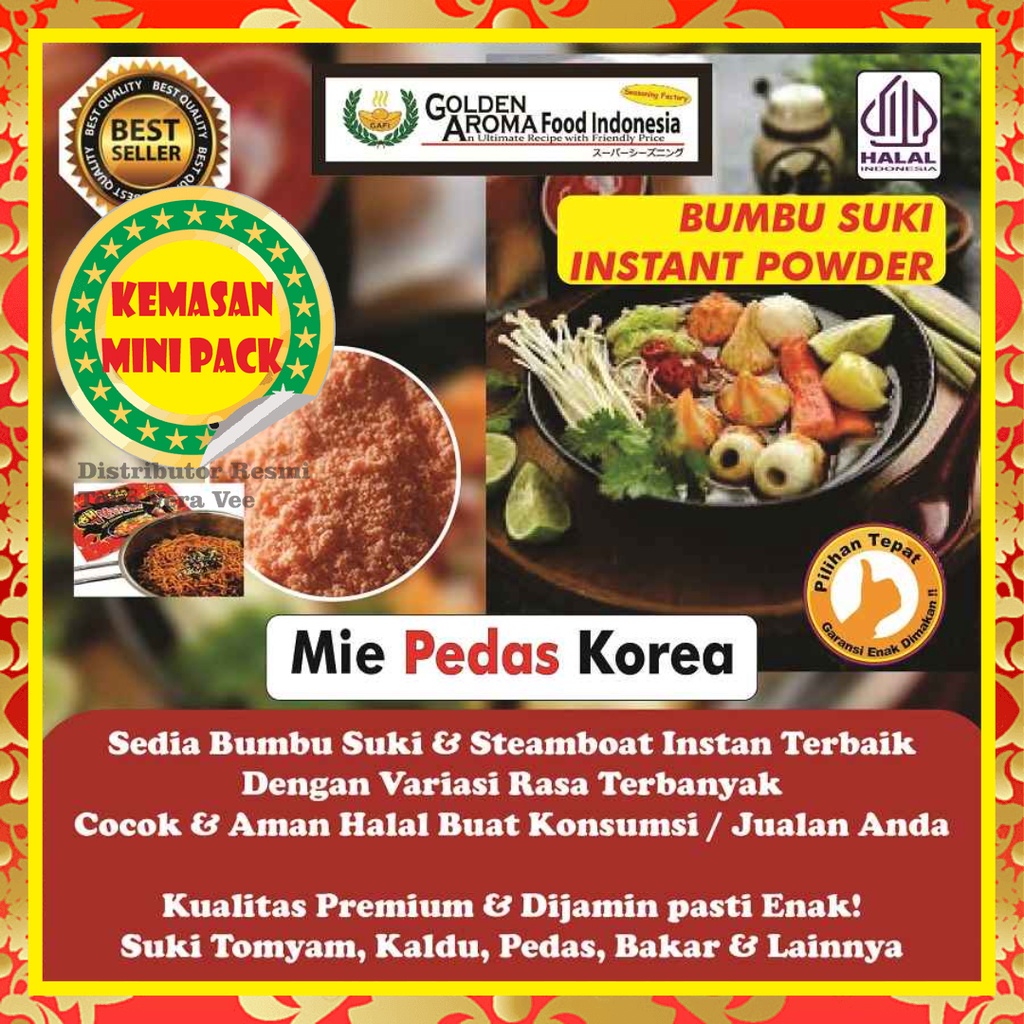 

Bumbu Suki Halal Mie Pedas Korea 50Gr Shabu Hotpot Sample Rasa Korean spicy noodles Kecil Instan Steamboat Sabu Kuah Soup Original Stemboat Steamboot Sukiyaki Grill Bakar Instant Gafi Murah Enak Terbaik Premium Promo Rekomendasi