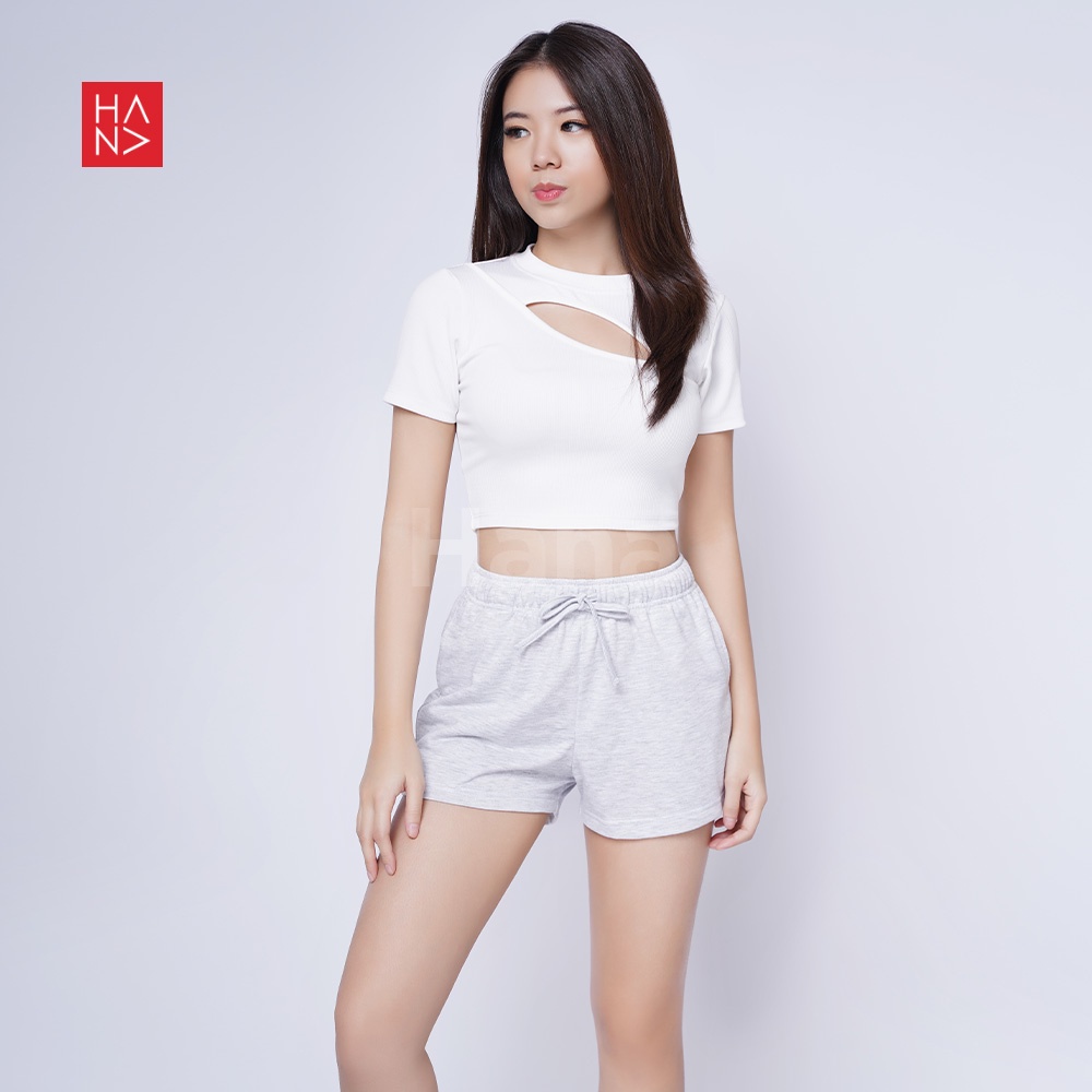 Hana Fashion - Carla Casual Short Pants Celana Pendek Wanita - SP039