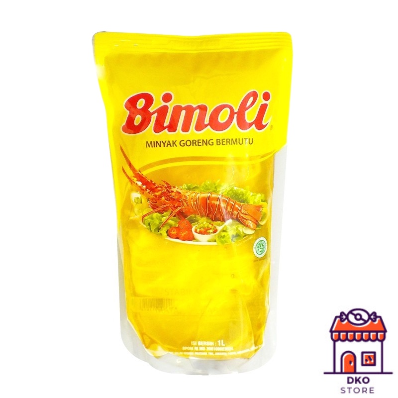 

BIMOLI Minyak Goreng - 1 Liter - Minyak Kemasan Refill Pouch Isi Ulang