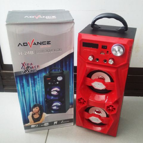 Advance Speaker H24B-Speaker Portable