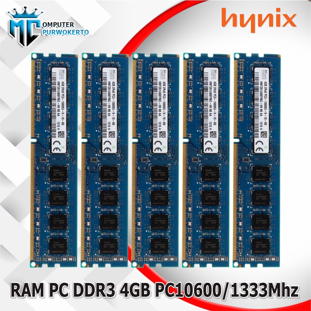 RAM MEMORY KOMPUTER DDR3 4GB RAM KOMPUTER D3 4GB