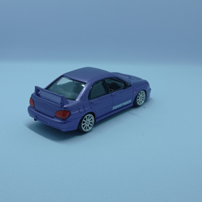 DIECAST CUSTOM 1/64 WELLY SUBARU IMPREZA WRX STI BUKAN HOTWHEELS TERLARIS