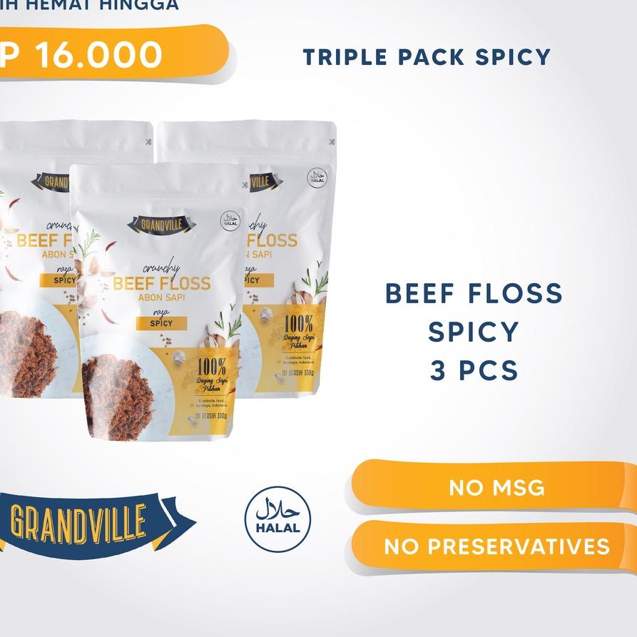 

✻ Grandville Abon SAPI Crunchy Triple Pack Spicy ♝