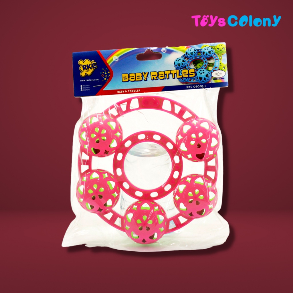 LOVELY HAND CLAP DRUM &amp; KERINCINGAN BAYI (PAKET HEMAT ISI 2 ITEM)