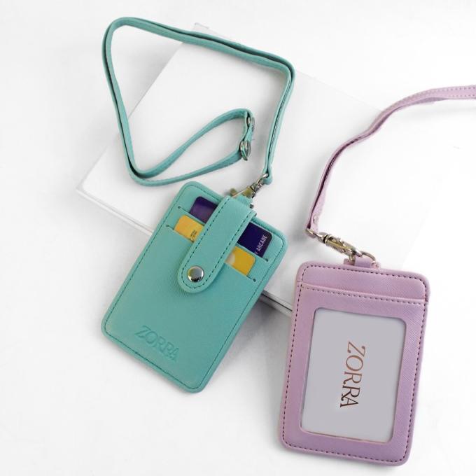 

Terbaru !!! Kartu Tempat Kartu Id Card Lanyard Card Leather Id Card Premium Zorra