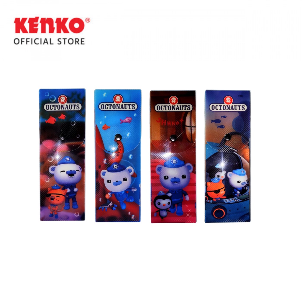 

KENKO PENCIL CASE PC-1806 PVC RANDOM CORAK - 1 PCS