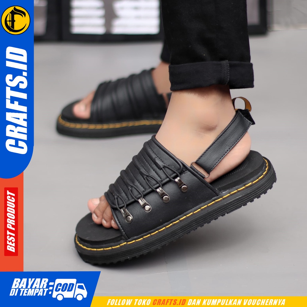 Sandal Gunung Pria Travelling Sendal Slide Casual Terbaru Crafts Kunglao