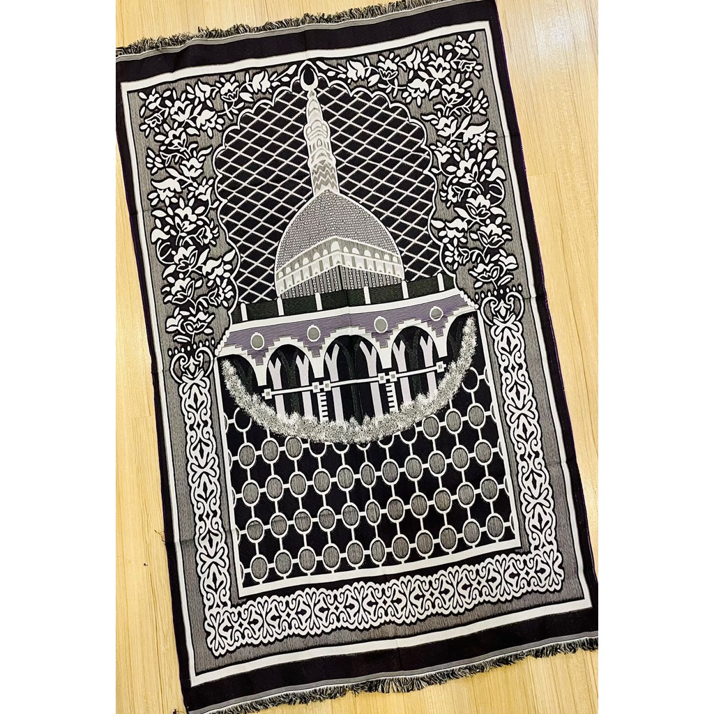 Paket Souvenir Sajadah KISWAH + Tasbih Parcel Sajadah Besar