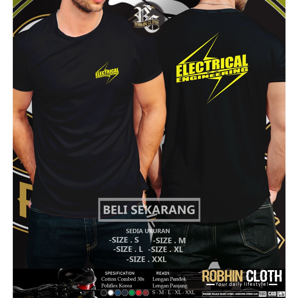 Kaos Teknik Listrik Electrical Engineering DB Baju Distro