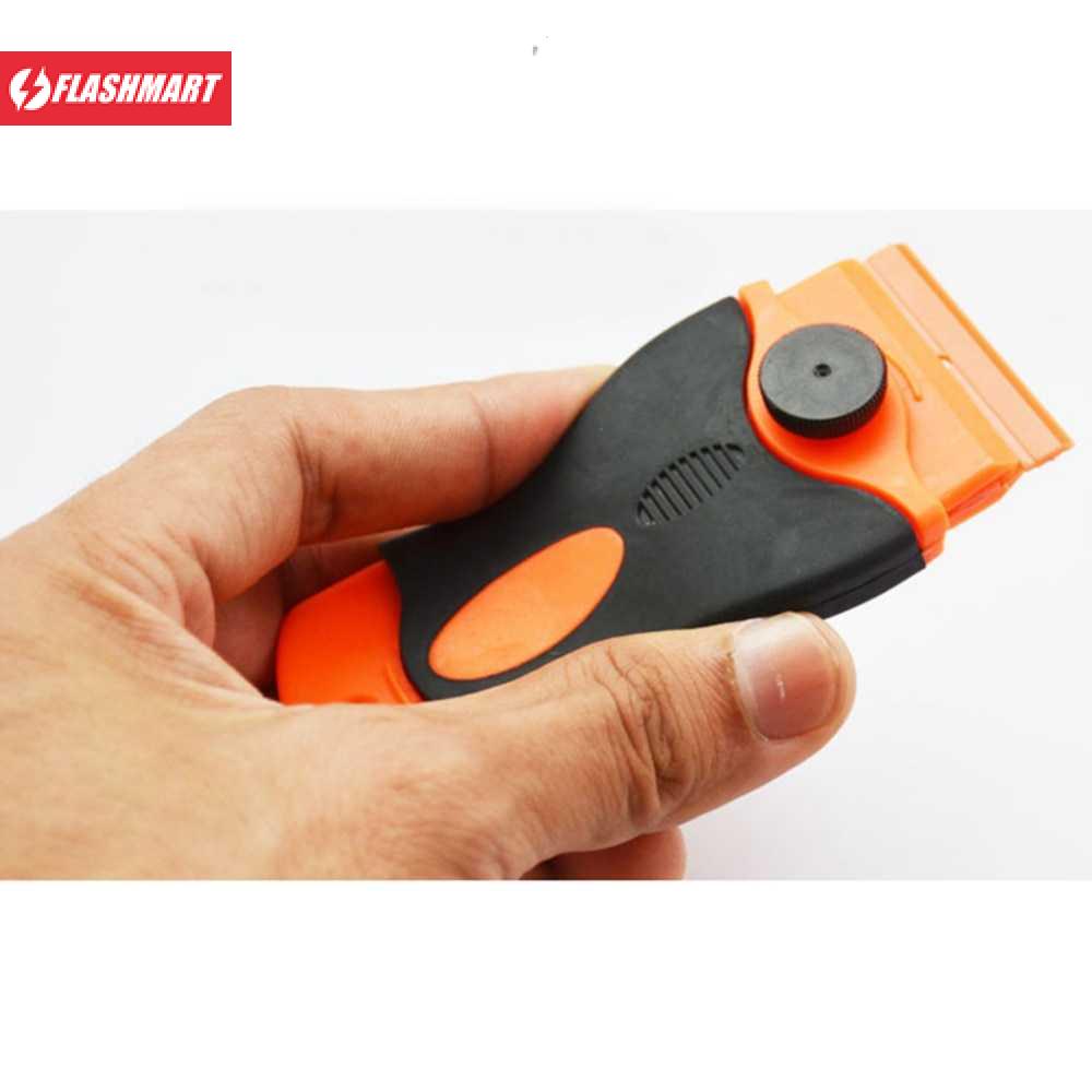 Flashmart Pisau Pengupas Stiker Serbaguna Scraper Knife for Car Sticker QD-0485