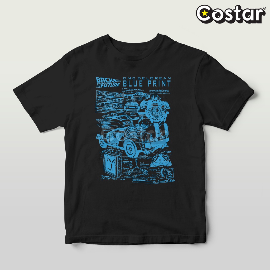 Kaos Costarstore - Blue Print - Back To The Future