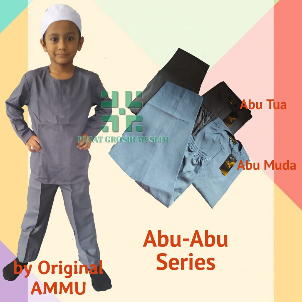 Grosir Baju Koko Setelan Anak Original Abu Ali by ammu Anak, Abu Ali Bahan Katun, Abu Aly collection