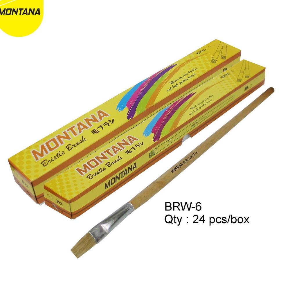 

[ART. 0942] MONTANA Brush / Kuas Cat Air / Lukis / Acrylic Montana BRW-6