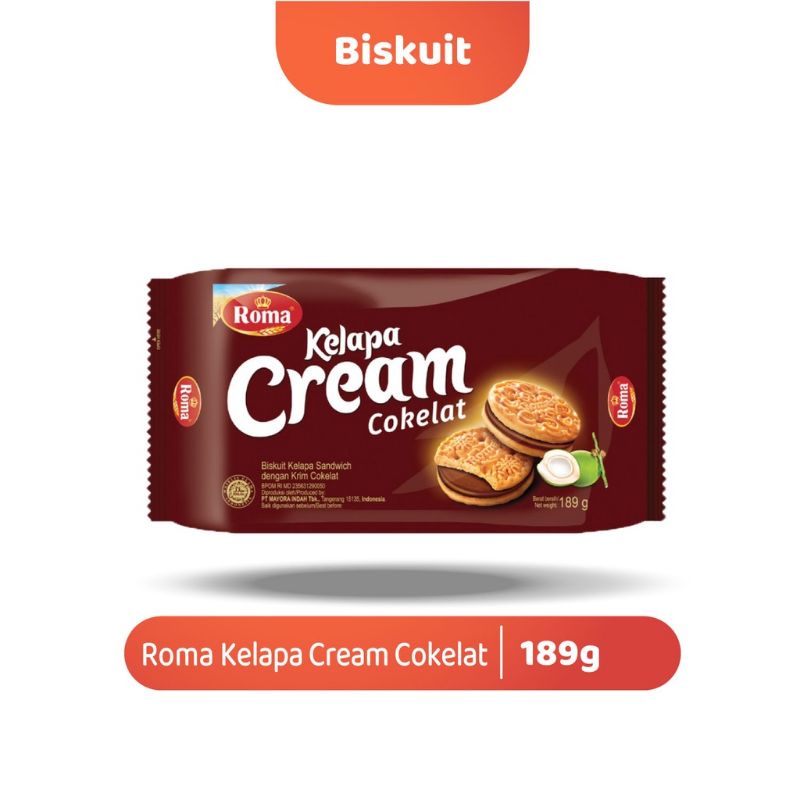 

ROMA KELAPA CREAM COKLAT 189 GR