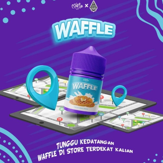 Waffle V1 Vanilla Cheese Waffle 60ML by Java Juice x Vape On