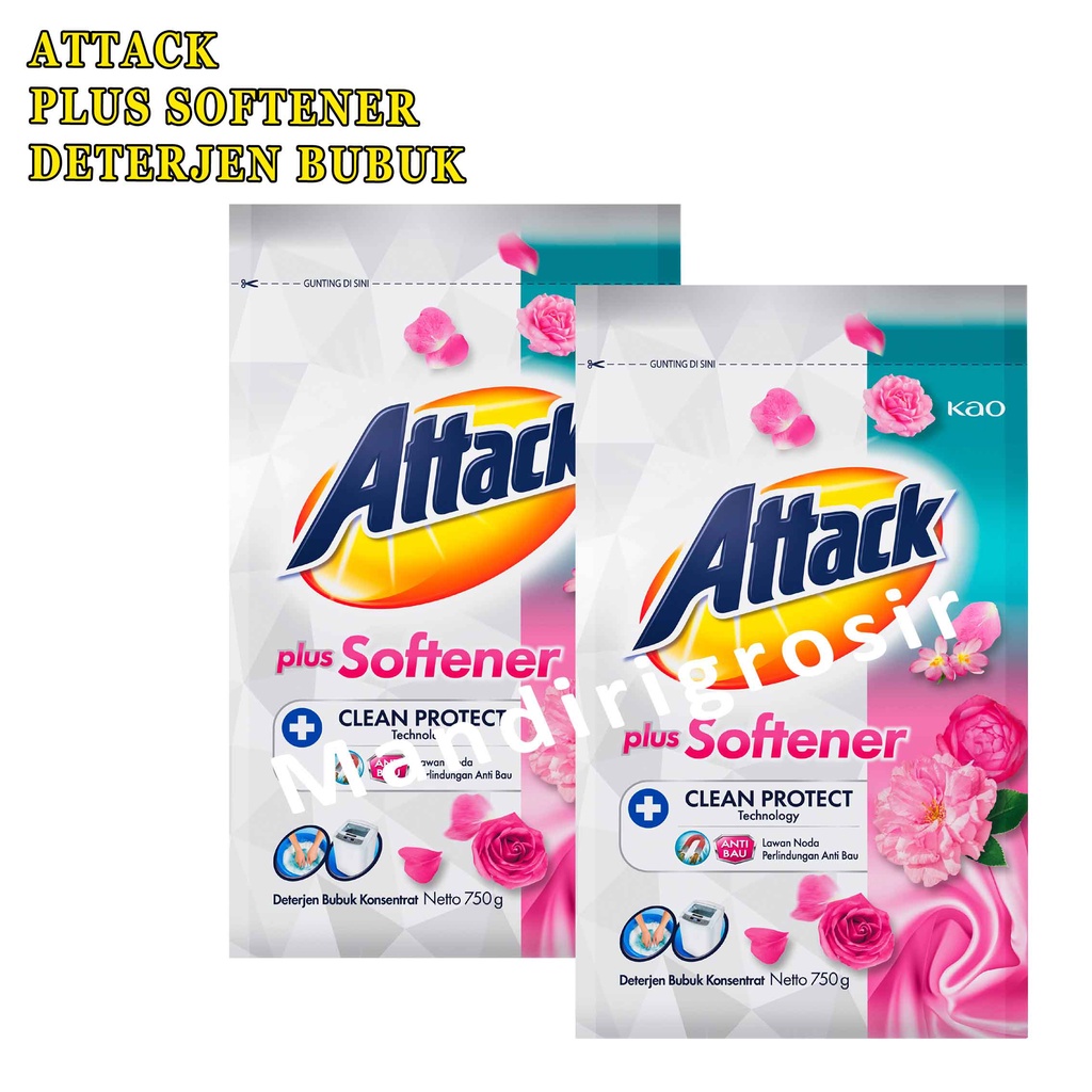 ATTACK ANTI BAU PLUS SOFTENER 750g