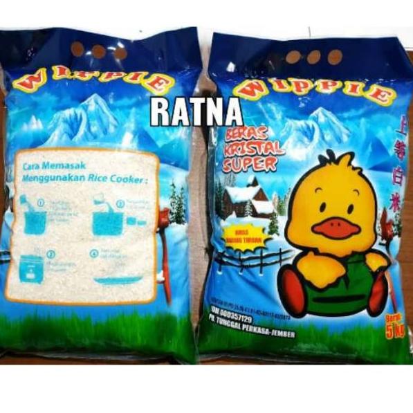 

➤ BERAS WIPPIE 10kg 10 kg KRISTAL SUPER PUNEL Satu Pabrik Dengan PIN PIN ❅