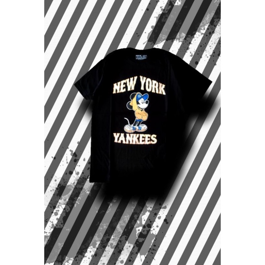 Kaos New York Yankees Hitam