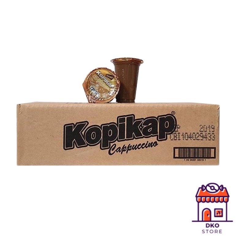 

KOPIKAP Cappuccino - 1 Dus / Kardus isi 24 pcs - Minuman Kopi Susu Kemasan Cup