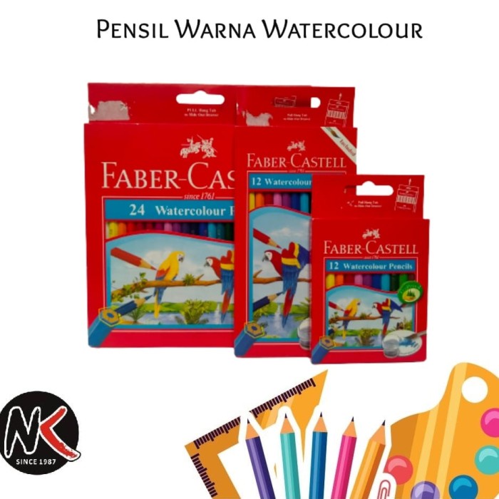

Pensil Warna 36 Water Color - Faber Castell