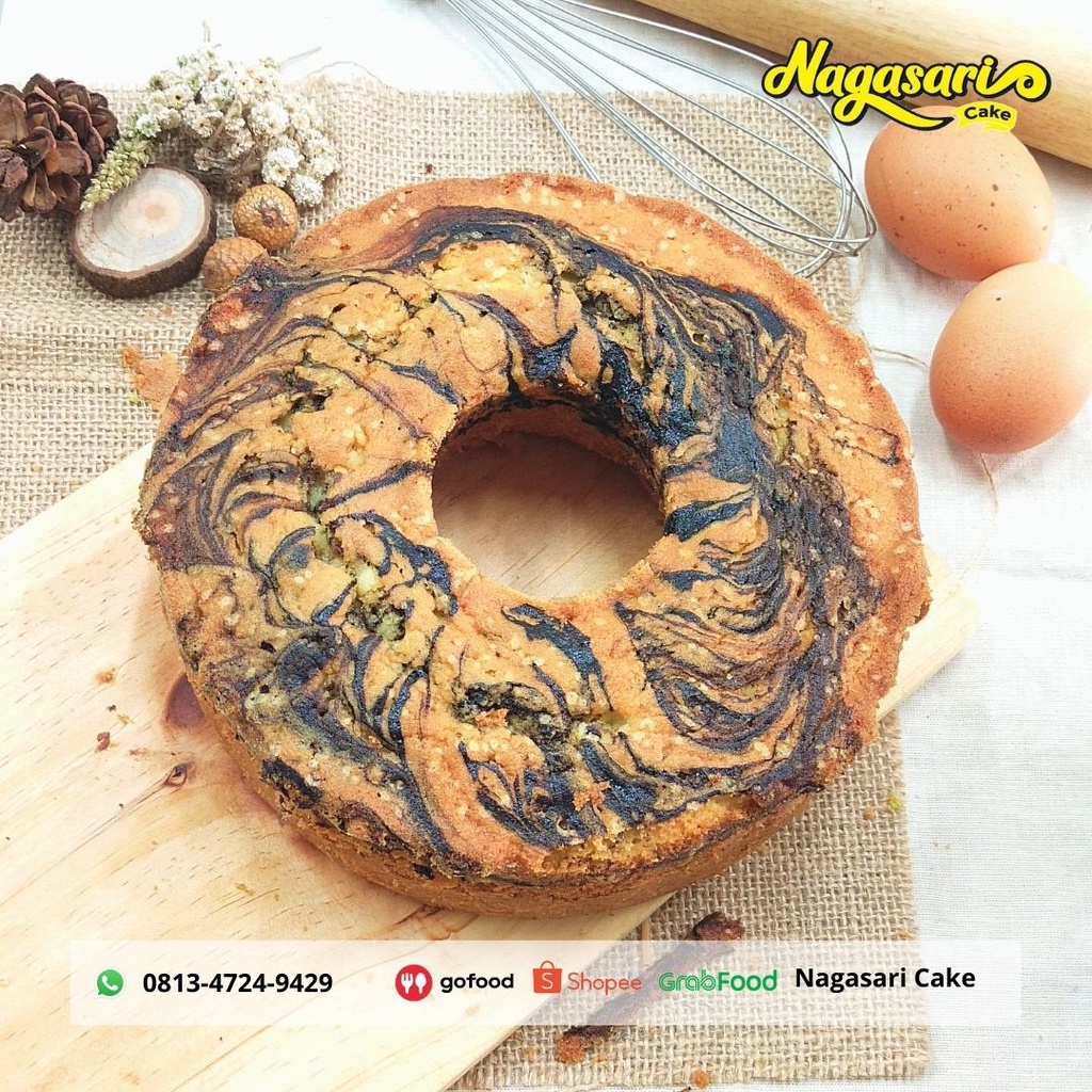 

Kue Butter Cake | Marmer Cake | Butter Cake Nagasari Cake Shop