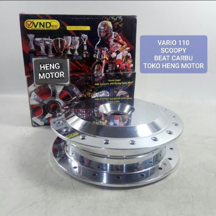 Tromol Belakang VND Vario 110 Beat Carbu Scoopy Crome polish