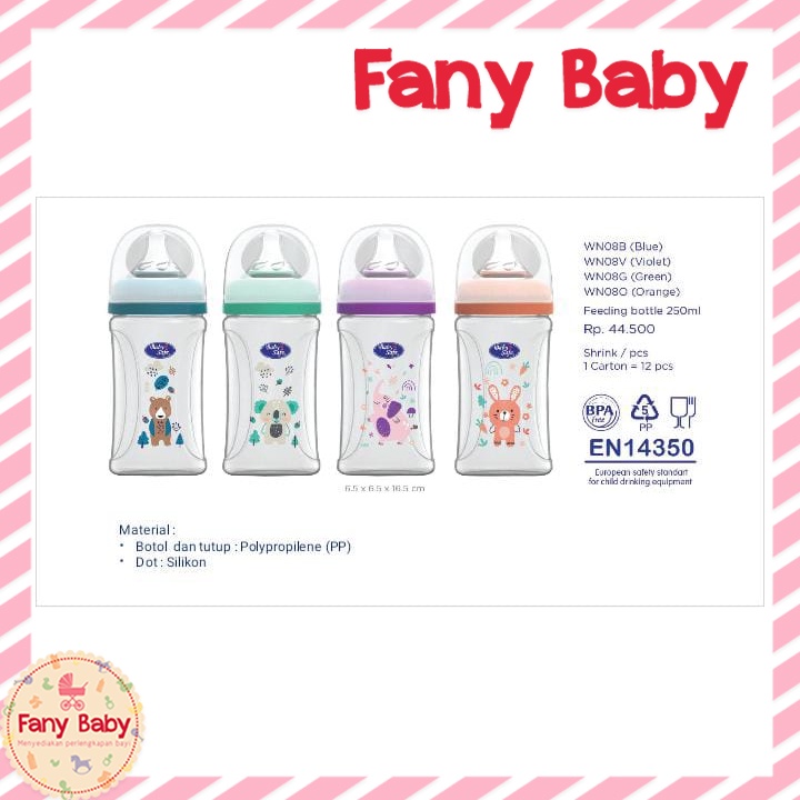 BABY SAFE WIDE NECK BOTTLE 120ML &amp; 250ML