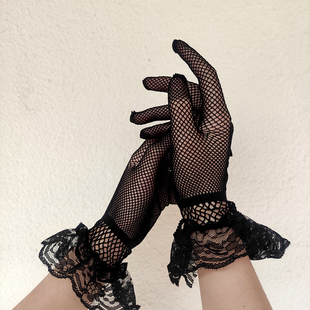 LTX-14 sarung tangan lace glove gloves wedding pernikahan nikah renda lolita