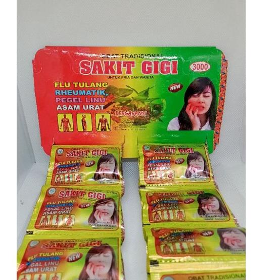 

Free Ongkir Kapsul Sakit Gigi Original jamu sakit gigi