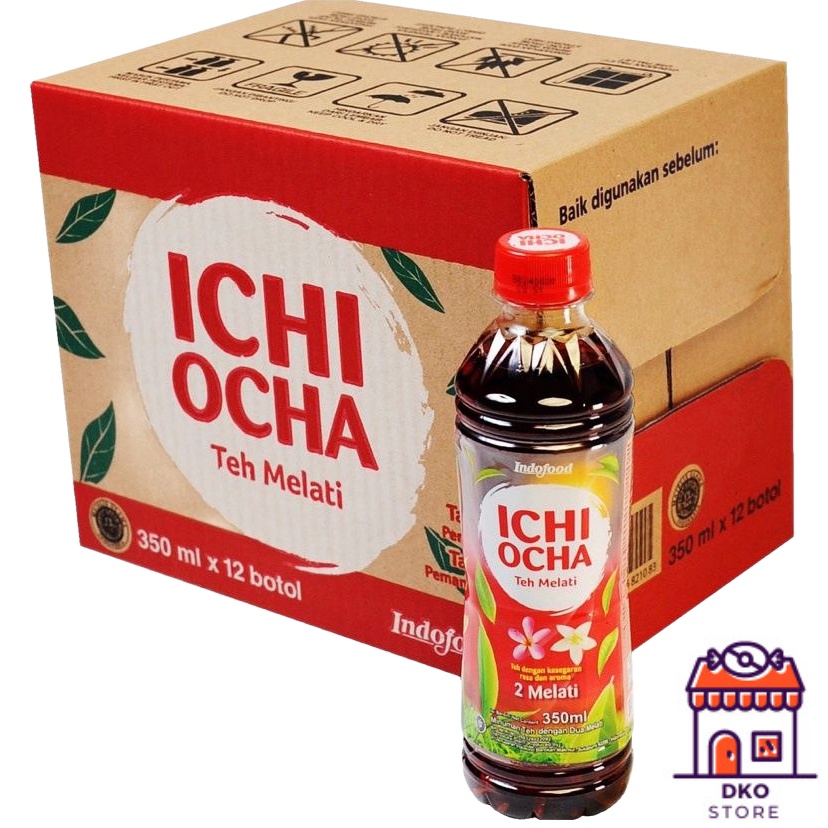 

ICHI OCHA - 1 Dus / Kardus isi 24 pcs - Minuman Teh Melati Kemasan