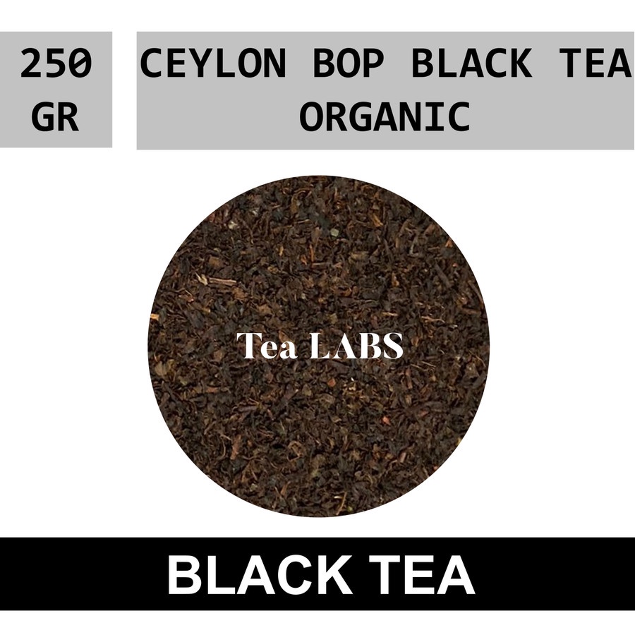 

Black Tea Organic Ceylon BOP / Teh Hitam Premium Kiloan 250 GRAM