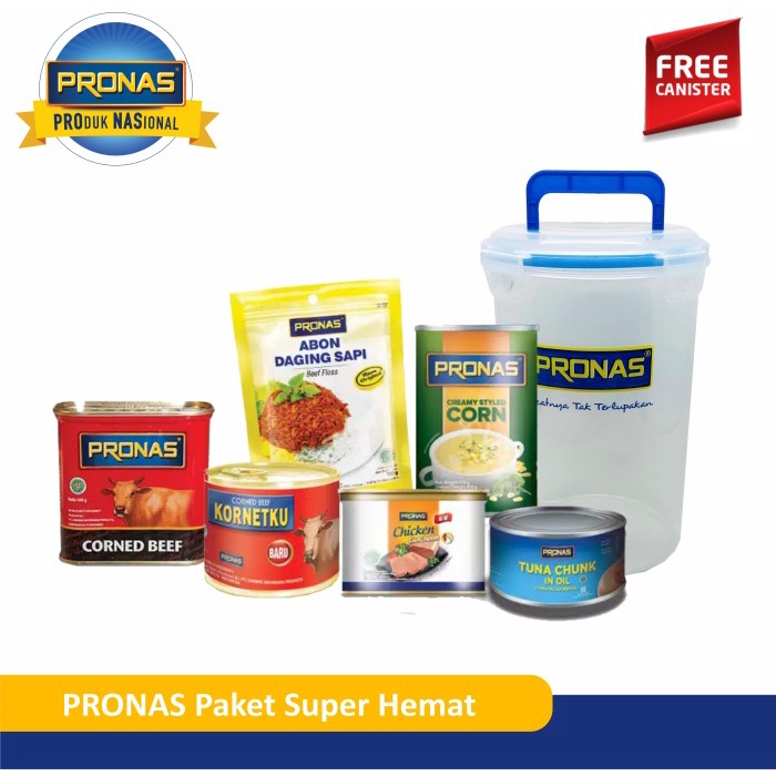 

Pronas Paket Super Hemat Bundling 6 Pcs Berhadiah Canister Cantik