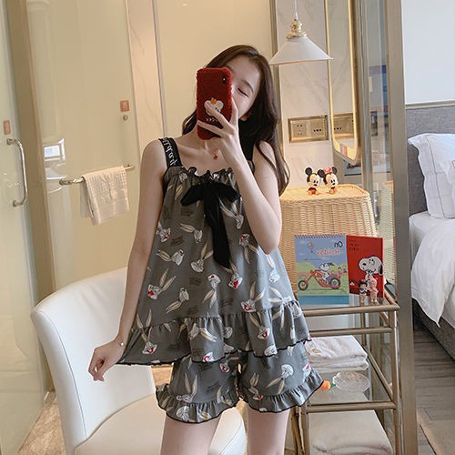 Baju Tidur Wanita Piyama Import Desain Korea Baju Tidur Motif Kartun Lucu