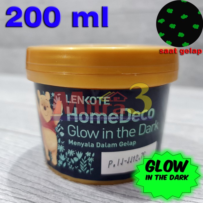 `````````] Cat Glow in The Dark LENKOTE HomeDeco 200 ml Waterbased AVIAN Brands