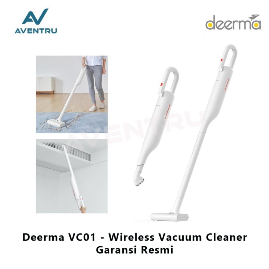 Deerma VC01 Handheld Wireless Vacuum Cleaner Penyedot Debu Cordless