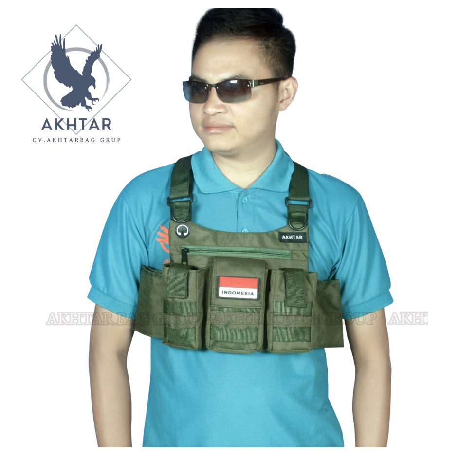 Chest Bag Protect / Tas Dada / Tas Tactical / Tas Dada Waterproof
