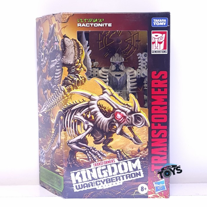 Ractonite Transformers War For Cybertron: Kingdom Deluxe Wfc-K15 Fossi #Original