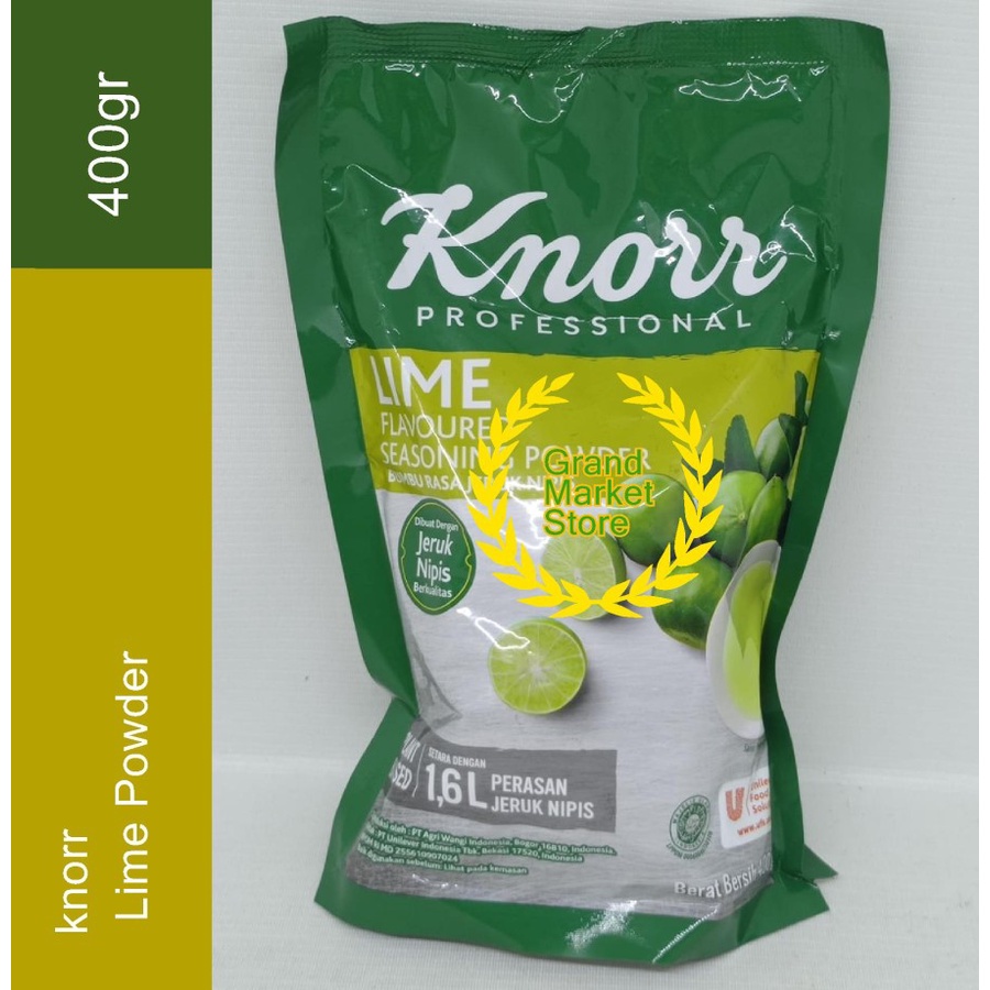 

Knorr Lime Powder 400gr Knor Lime Powder Bumbu Jeruk Nipis Bubuk 400 g
