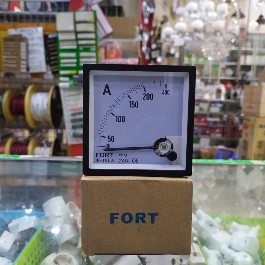 FORT AMPERE METER FT-96 200/5 via CT 200A