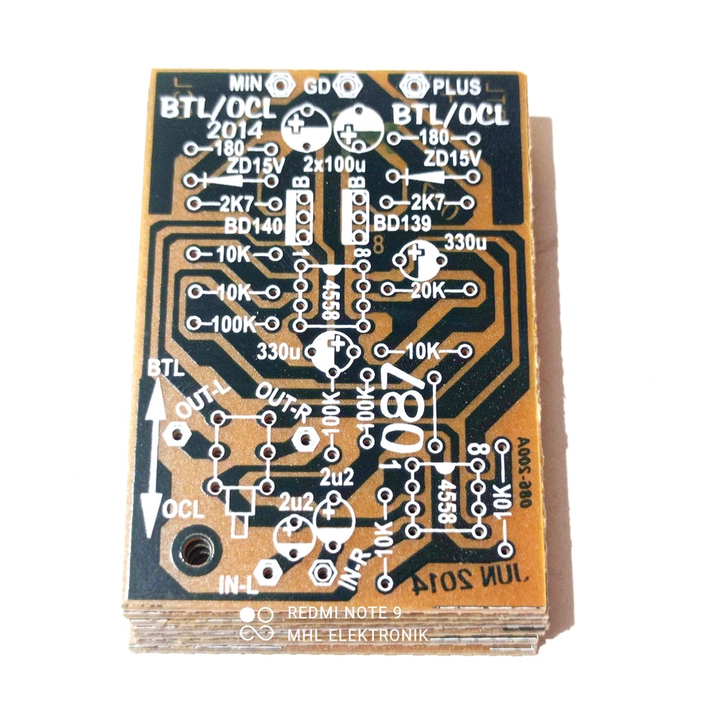 PCB Perubah Fasa BTL OCL Tipe 087