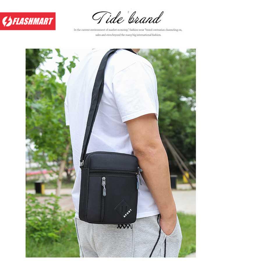 Flashmart Tas Selempang Fashion Sling Bag Oxford Waterproof - RX-1072