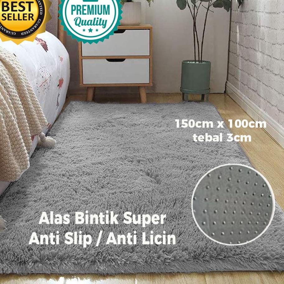 ➷ KARPET BULU RASFUR / KARPET KAMAR TIDUR / KARPET KAMAR AESTHETIC DEKORASI NYAMAN ANTI SLIP PREMIUM