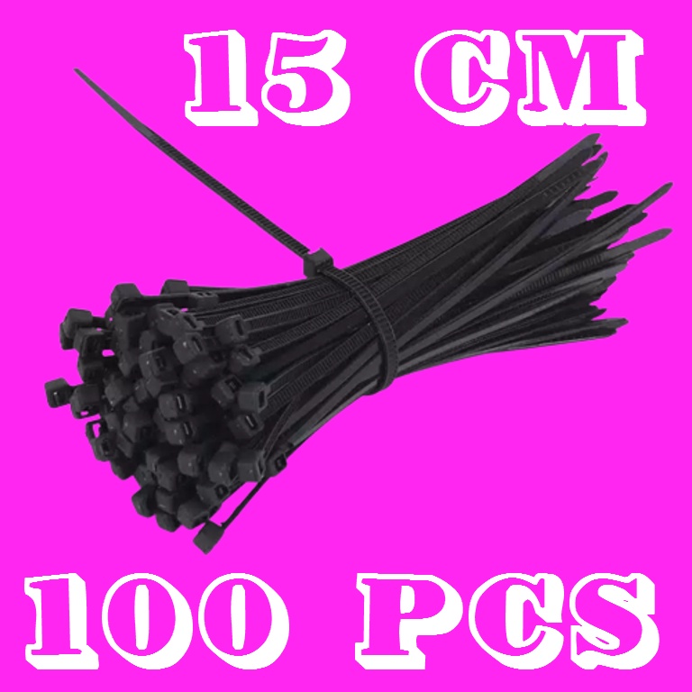 

Kabel tis 15cm hitam cable ties kabel tali ties insulok pengikat kabel insulock isi 100 pcs 15 cm 150mm 100 mm 10cm 15cm 20cm 25cm 30cm 10 cm 20 cm 25 cm 30cm 150 mm