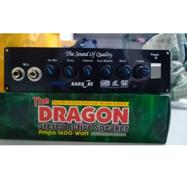 ▼ kit aktif speaker dragon mic echo subwoofer ✿